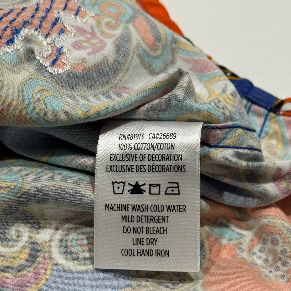 Robert Graham Mens 'Acosta' Classic Fit Paisley Button Up Sport Shirt Size L - Picture 10 of 10